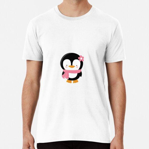 Remera Cute Penguin  Algodon Premium