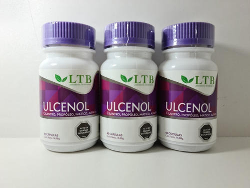 Ulcenol Suplemento Natural Cicatrizante De Úlceras Pack 3 Un