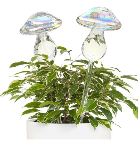 Mm W Globos De Riego Para Plantas Iridiscentes De Hongos