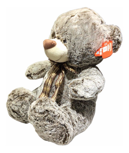 Imagen 5 de 7 de Peluche Oso Piel Jaspeado Grande 40cm Phi Phi Toys La Plata