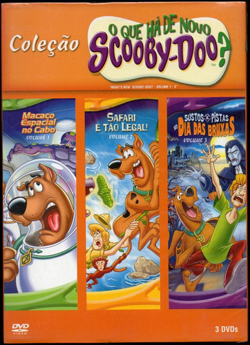 Coleção O Que Há De Novo Scooby-doo? Box 3 Dvds - Lacrado