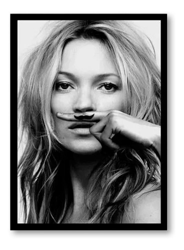 Kate Moss Fashion Lienzo Canvas Art Cuadro Moderno Nordico