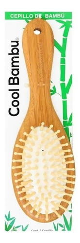 Cepillo Para Cabello Cool Bambu Ovalado 1 Pza
