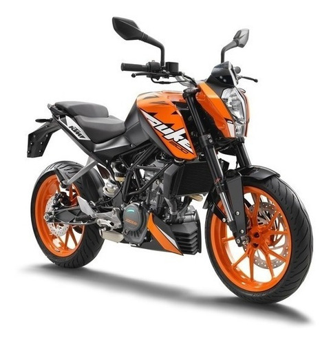 Imagen 2 de 16 de Moto Ktm Duke 200 Naked Pista 0km 2023 Urquiza Motos