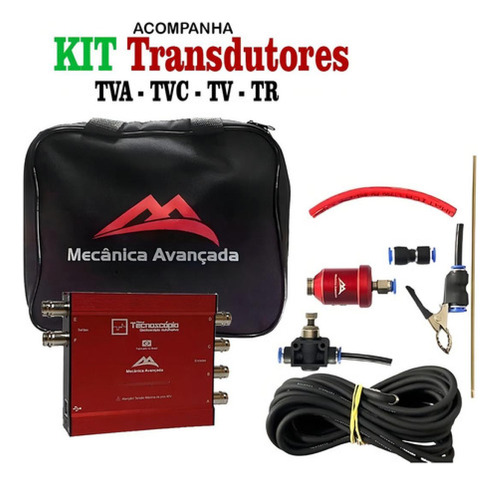 Osciloscopio 3 Canais + Transdutor New Tecnoscopio Celso