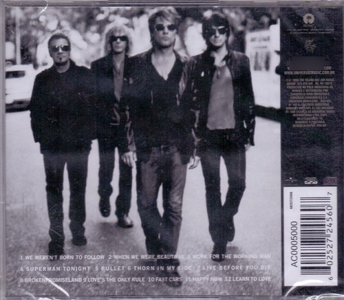 Bon Jovi - The Circle (cd/novo/lacrado)