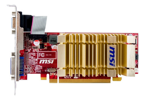 Placa De Video Msi Ati Radeon R4350 512mb Ddr2 Pcie Hdmi Csi
