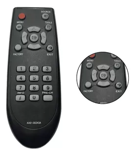 Controle Remoto De Serviço Compatível Samsung Aa81-00243a