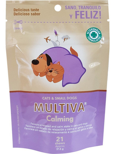 Multiva Calming Gatos Y Perros Pequeños 21 Un