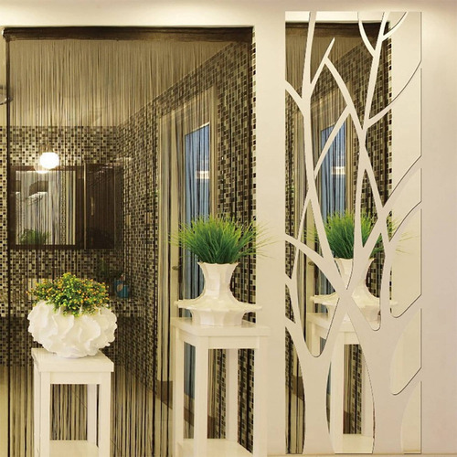 Adhesivo Acrílico 3d Para Pared Con Forma De Árbol, 3 Unidad