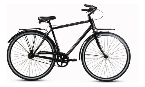 Bicicleta Mercurio Urbana London 700c Color Negro
