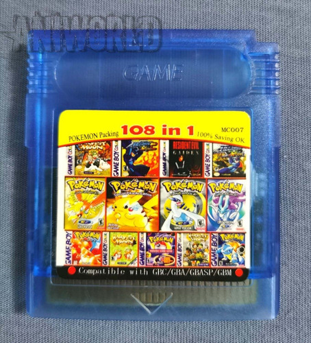 Cartucho Multijuegos Para Game Boy Color - Advance