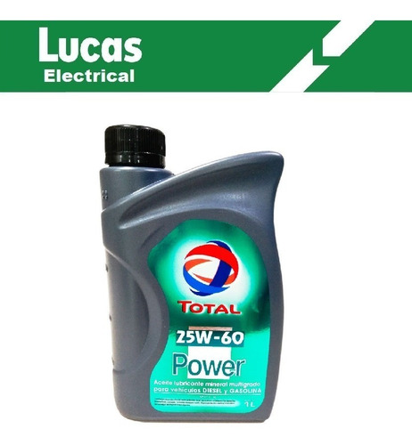 Aceite/lubricante Total Mineral Power 25w60 Nafta/diesel 1l