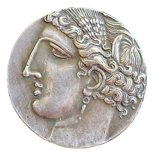 Moeda Grécia Antiga 10 Dracma Século V (a. C.) - Cópia 
