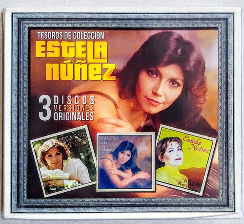 Estela Nuñez 3 Cds Tesoros De Coleccion Empacado