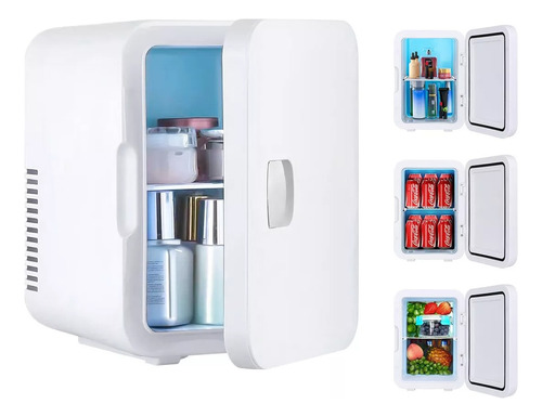 Mini Refrigerador Portatil De Auto Cosmeticos 6 L 110v12v 