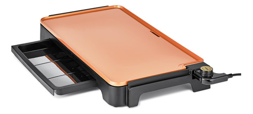 Crux Plancha Electrica Xl De Titanio Con Revestimiento De Ce