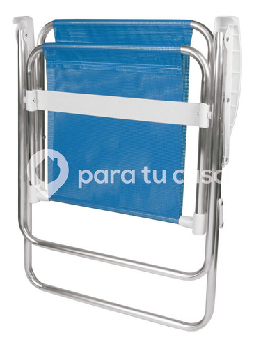 Imagen 5 de 10 de Sillón Playa Camping Pescador X2 Aluminio Sannet Mor