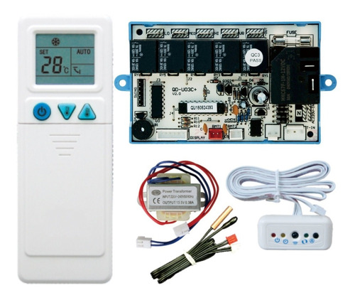 Controle Remoto Placa Universal Ar Condicionado Split 220v