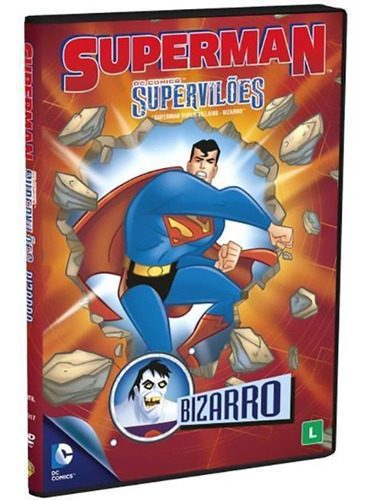 Dvd Superman - Supervilões Bizarro (novo)