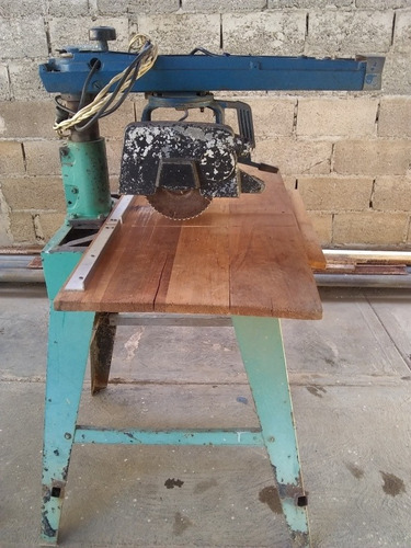 Imagen 1 de 7 de Sierra Manual Radial Industrial Para Carpintería