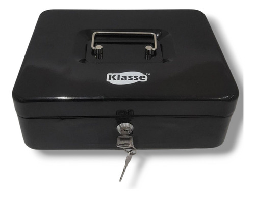 Caja Chica Metálica De Seguridad Con Llaves 25*18*9 Cm
