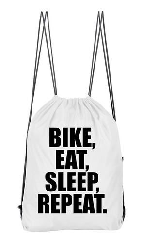 Bolso Deportivo Bike,eat,sleep,repeat (d1159 Boleto.store)