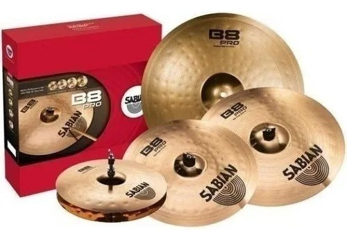 Set De Platillos Sabian 35003b18 B8 Pro Set 14 16  20 + 18 