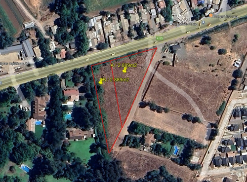 Talca, Las Rastras: Se Venden Dos Terrenos 2.889m2 Cada Uno
