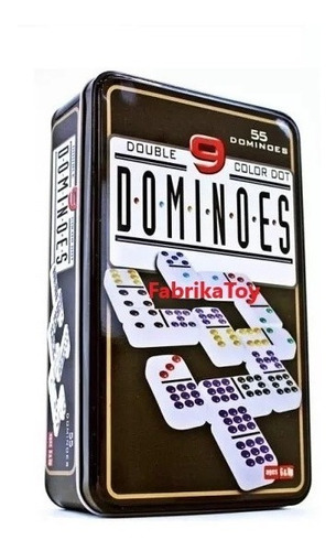 Domino Doble 9 De 55 Piezas Fichas Estandar Domino Cubano