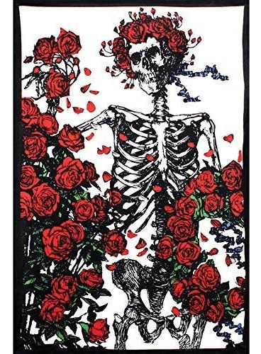 Alegria Del Sol 3d Agradecido Muerto Bertha Esqueleto Y Ros