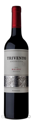 Vino Trivento Reserve Malbec X6 Un. De Trivento