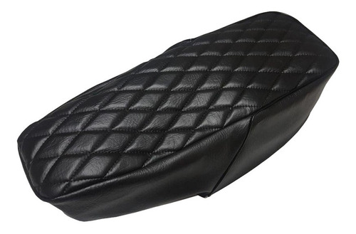 Capa De Banco Café Racer Suzuki Intruder 250 - Xadrez Preto