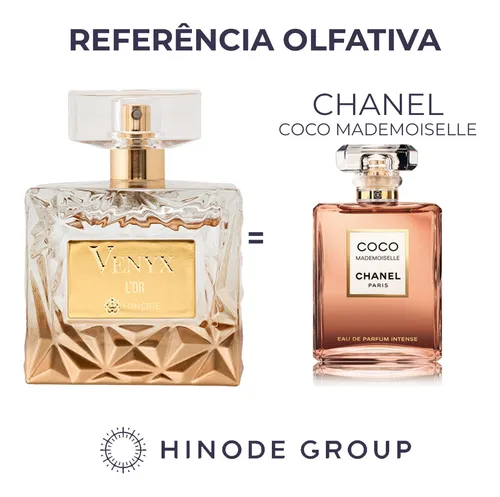 Perfume Feminino Venix L'or Dourado Hinode Original Oferta