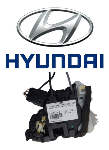 Fechadura Traseira Direita Hyundai Elantra