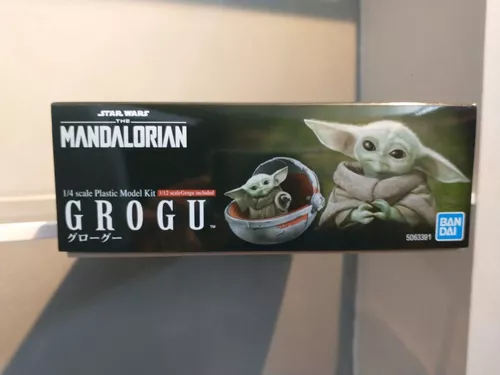 The Mandalorian Grogu 1/4 & 1/12 Scale Model Kit Set