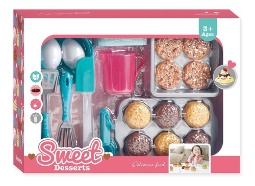 Juego De Repostería Cocinita Infantil