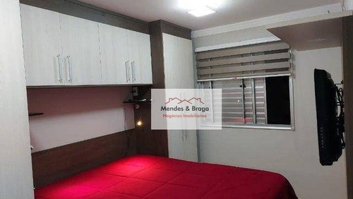 Imagem 13 de 20 de Flex Guarulhos Apartamento Com 2 Dormitórios À Venda, 60 M² Por R$ 355.000 - Vila Galvão - Guarulhos/sp - Ap2777