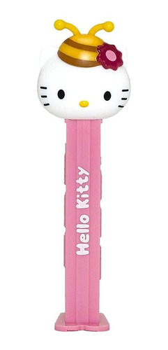 Dispensador De Dulces Pez Hello Kitty Color Rosa