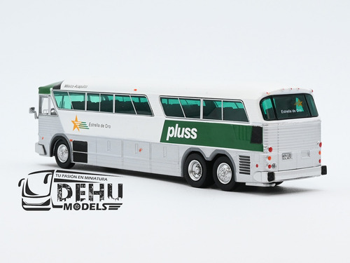 Autobus A Escala 1/87 Ho Mci Mc7 Challenger Estrella De Oro (Usado)