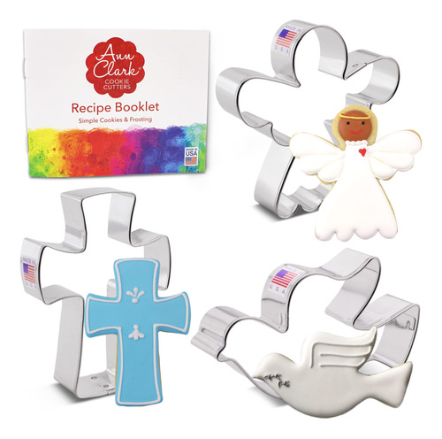 Ann Clark Cookie Cutters 3 Pieza Pascua Religiosa Navidad