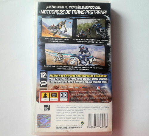 Mtx Mototrax Juego Psp Playstation Portatil (fisico) (Usado)