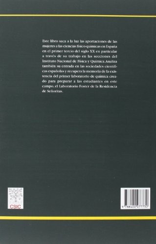 Pioneras Españolas En Las Ciencias: Las Mujeres Del Institut
