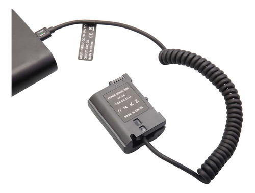 Tipo C Con Batería Simulada De Cable En El15 Para Nikon Z7