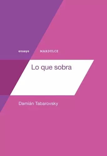 Lo Que Sobra, De Damian Tabarovsky. Editorial Mardulce En Español