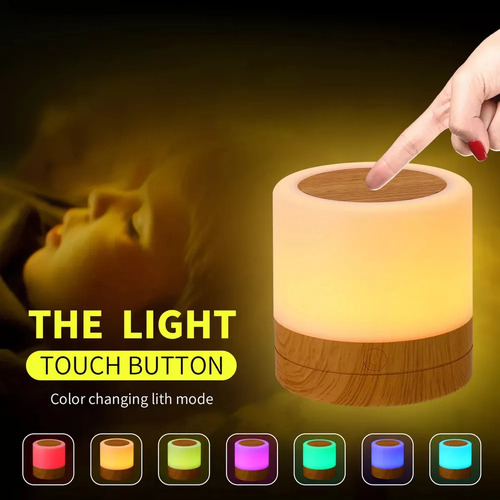 Lámpara De Mesa Táctil, Lámpara Led, Rgb, Lámpara De Control