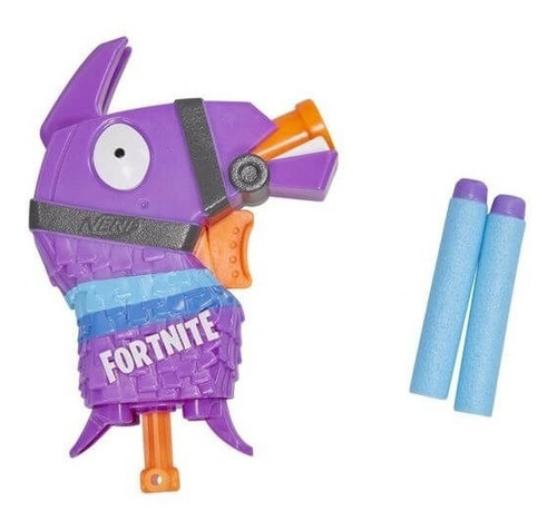 Imagen 2 de 2 de Pistola Nerf Fortnite Micro Shots Llama Hasbro E6741