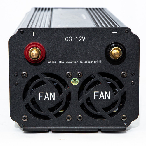 Inversor De Tensao Sonoidal Puro- 12v/127v - 6000w Pico