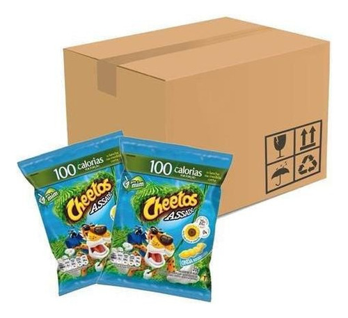 Salgadinhos Elma Chips Cheetos Requeijao Caixa Com 30 De 20g