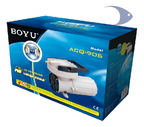 Compresor De Aire Boyu Acq-906 Acuario